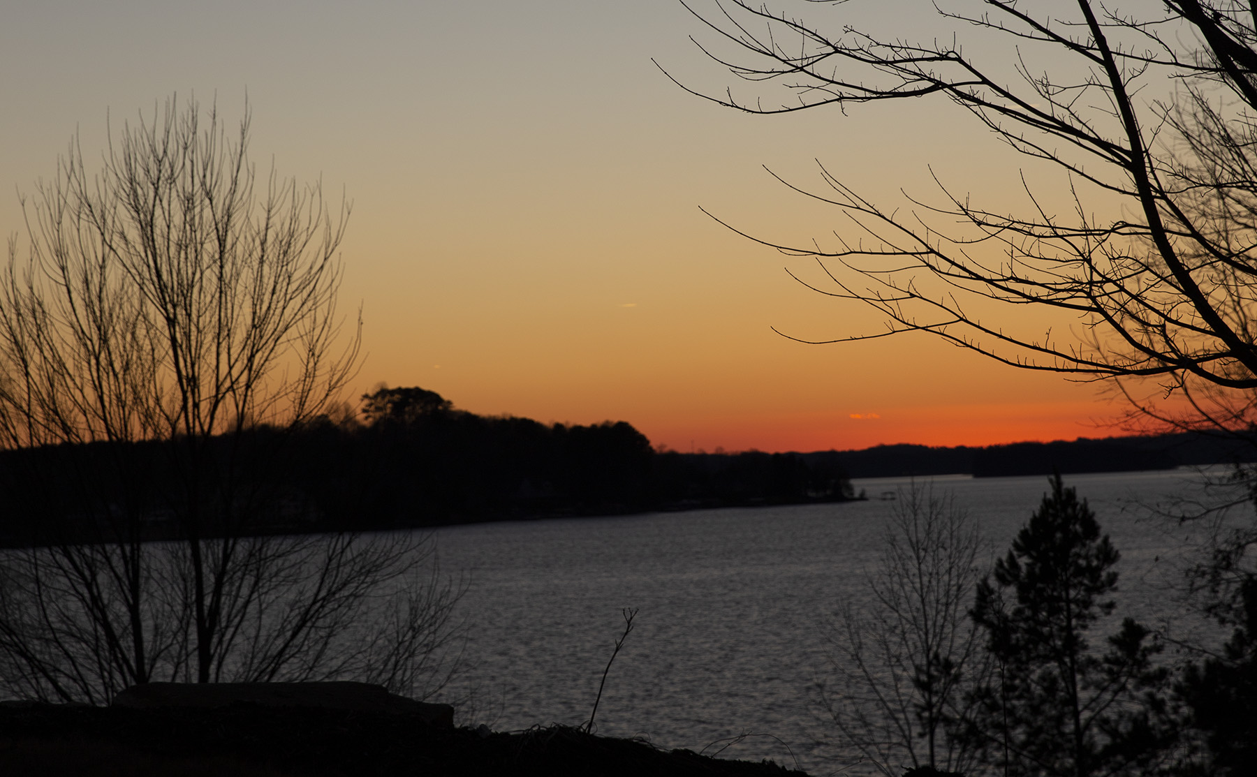 Sunset on Lake Keowee